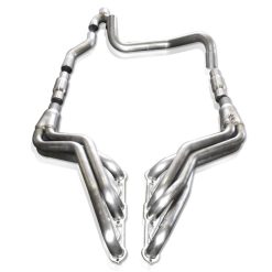 Alternative view of Stainless Works 1988-98 Chevy/GMC 1500 Headers 1-7/8in Primaries 2-1/2in High-Flow Cats Y-Pipe
