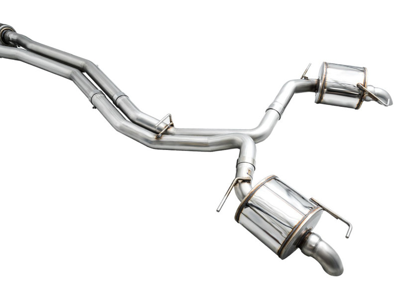 AWE Audi 2019-2023 C8 A6/A7 3.0T Touring Edition Cat-back Exhaust- Turn Downs - Image 9