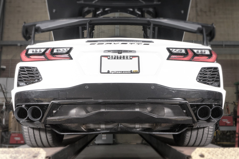 Stainless Works 20-21 Chevrolet Corvette C8 6.2L Redline Cat-Back Exhaust w/ Matte Black Tips - Image 11