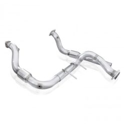 Stainless Works 2017 F-150 Raptor 3.5L 3in Downpipe High-Flow Cats Factory Connection - Image 3