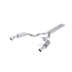 MBR 2024 Ford Mustang GT S650, 5. 1 Aluminized Steel 3in Cat-Back Dual Split Rear (Street) - Image 2