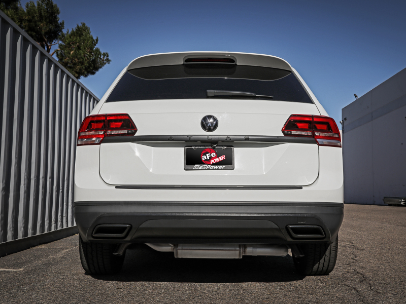 aFe 18-23 Volkswagen Atlas L4 2.0L/V6 3.6L MACH Force-Xp 3in to 2-1/2in SS Hi-Tuck Cat-Back Exhaust - Image 4