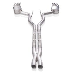 Stainless Works 18-20 Mustang GT 5.0 3in Legend Catback w/ X-Pipe - Image 3
