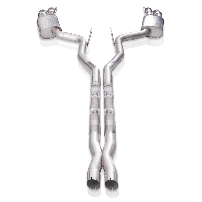 Stainless Works 18-20 Mustang GT 5.0 3in Legend Catback w/ X-Pipe - Image 3