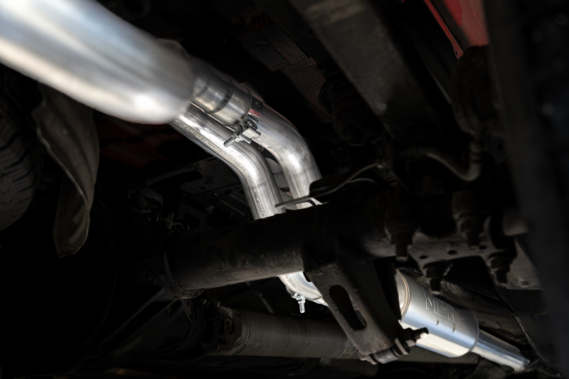 MBRP 2019+ Chevrolet Silverado 1500 / 2019+ GMC Sierra 1500 Alum. 3in Armor Lite Cat-Back Exhaust - Image 3
