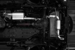 MBRP 2021-2023 Ford Bronco 2.3L/2.7L Stainless Steel 3in Cat-Back, Single High Clearance Rear Exit - Image 4