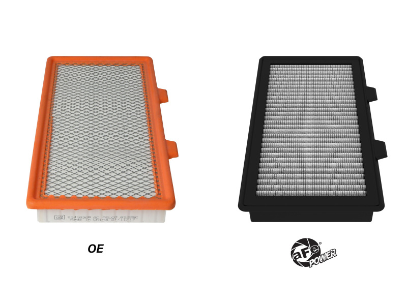 aFe MagnumFLOW Pro DRY S OE Replacement Filter 16-19 Cadillac CT-6 L4-2.0L - Image 3