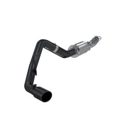 Alternative view of MBRP 11-14 Ford F150 3in Cat Back Single Side Exit Black Coated Exhaust System