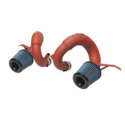 Injen 19-21 Genesis G70 V6-3.3L Twin Turbo SP Short Ram Air Intake System - Wrinkle Red - Image 4