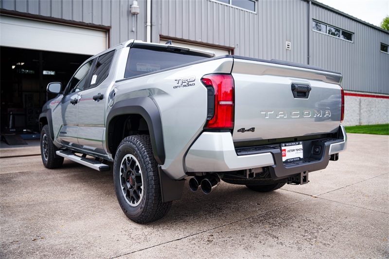 Corsa 24-25 Toyota Tacoma (2.4L Turbo) Sport Cat-Back - 4in Black Tip - Image 2
