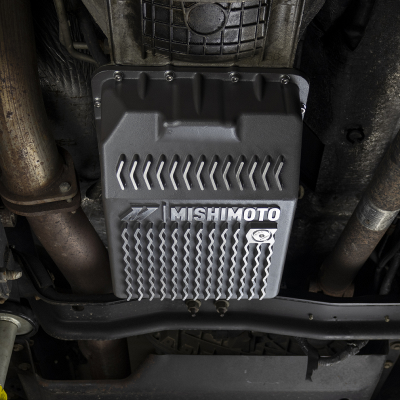 Mishimoto 89-10 Powerstroke E4OD 4R100 5R110 Trans Pan Cast GR - Image 2