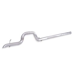Stainless Works 2018+ Jeep Wrangler JL 304SS Factory Connect 2.5in Cat Back Dump Exhaust System - Image 4