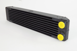 Alternative view of CSF Universal Dual-Pass Oil Cooler - M22 x 1.5 Connections 22x4.75x2.16