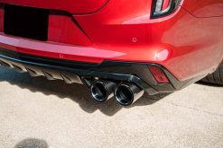 Corsa 22-25 Cadillac CT4 V Blackwing 3in Active Valve Axle-Back - 4.5in Carbon Fiber Black Tip - Image 3