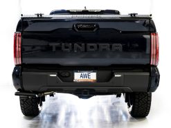 AWE 0FG Exhaust for 3rd Gen Toyota Tundra - Dual Diamond Black Tips - Image 5