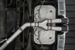 2019+ MBRP Hyundai Veloster Turbo Cat Back - T304 Stainless - Carbon Fiber Tip - Image 3