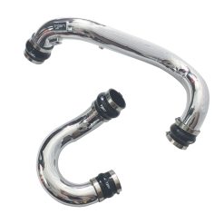 Injen 18-19 Audi S4/S5 (B9) V6 3.0L Turbo Polished Intercooler Piping - Image 6