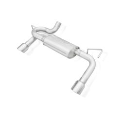 Alternative view of Stainless Works 2007-17 Jeep Wrangler Axleback Exhaust