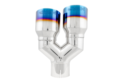 MBRP Universal T304 SS Dual Burnt End Tip 3.5in OD/2.5in Inlet - Image 4