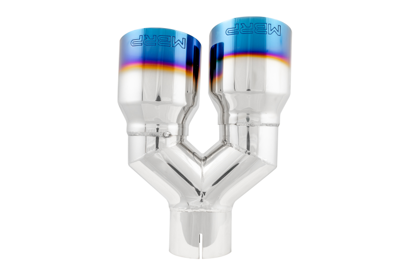MBRP Universal T304 SS Dual Burnt End Tip 3.5in OD/2.5in Inlet - Image 4