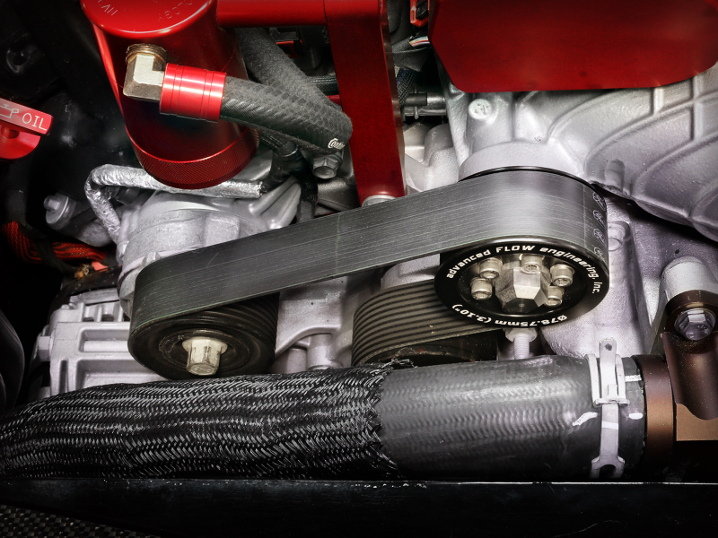 aFe 15-23 Dodge Challenger / 15-23 Dodge Charger SRT Hellcat 3.10in Supercharger Power Pulley Kit - Image 6
