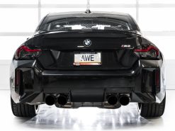AWE Tuning 23-24 BMW G87 M2 Track Edition Exhaust - Diamond Black Tips - Image 5