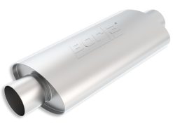 Borla XR-1 Racing Sportsman 3.5in. Outlet / 3.5in Inlet Oval Muffler - Image 4