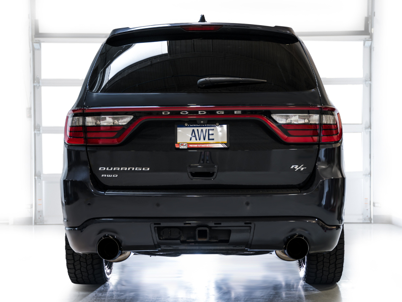 AWE Tuning 11-24 Dodge Durango 5.7L Track Edition Exhaust w/ Diamond Black Tips - Image 4