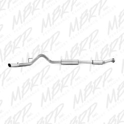 MBRP 11-13 Ford F150 SVT Raptor 6.2L EC-SB/CC-SB 3.5in Cat Back Single Exit Alum Exhaust System - Image 4