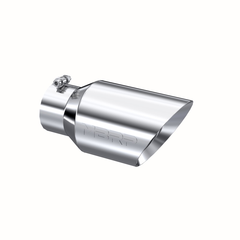 MBRP Universal Tip 6 O.D. Dual Wall Angled 4 inlet 12 length - Image 2