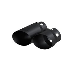 Alternative view of MBRP 2008+ Ford F250/350/450 6.4 L 4 inlet 5 Tip Cover Set - 6.75in and 9.75in Length - Black