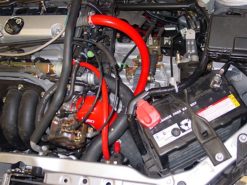 Injen 02-06 RSX w/ Windshield Wiper Fluid Replacement Bottle (Manual Only) Black Cold Air Intake - Image 5