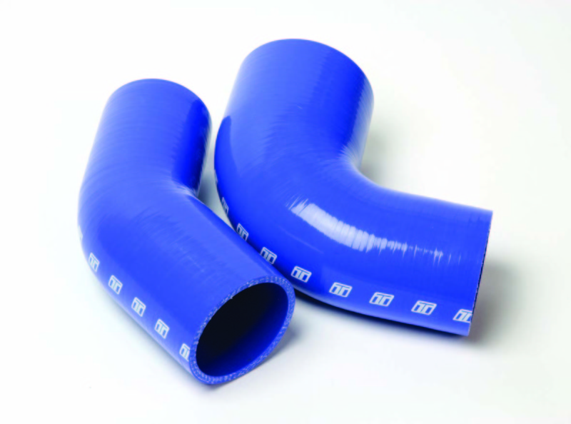 Turbosmart 90 Reducer Elbow 2.0-2.5 - Blue