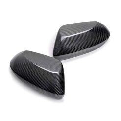 Seibon 19-24 Toyota Corolla Hatchback Carbon Fiber Mirror Caps - Image 3