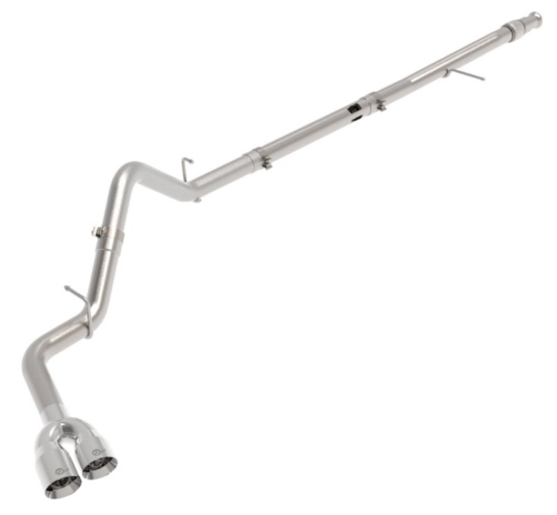 aFe Rebel XD Series 3in 304SS DPF-Back 20-21 GM Trucks L6-3.0L (td) LM2 - Dual Polished Tip - Image 2