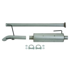 MBRP 05-11 Toyota Tacoma 4.0L EC/CC-SB Cat Back Turn Down Single Side Alum Exhaust - Image 5