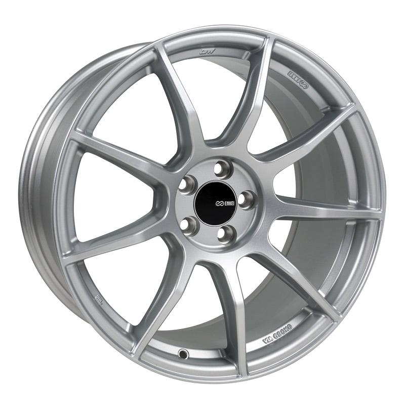 Enkei TS9 18x8 5x112 45mm offset 72.6mm Bore Platinum Gray - Image 2