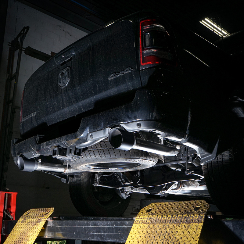 Stainless Works 2019+ Ram Legend Catback With Black Tips - Image 12