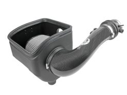 aFe 19-23 Nissan Patrol 4.8L L6 Track Series Carbon Fiber Intake System w/Pro DRY S Filter - Image 7