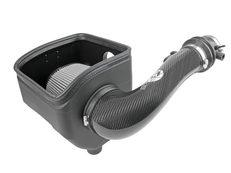 aFe 19-23 Nissan Patrol 4.8L L6 Track Series Carbon Fiber Intake System w/Pro DRY S Filter - Image 7