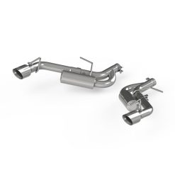 MBRP 16-19 Chevrolet Camaro 2.5in T304 Non NPP Axle Back Exhaust System - 4in Dual Wall Tips - Image 3