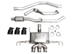 AWE Tuning 2023 Honda Civic Type R FL5 Touring Edition Exhaust w/ Triple Diamond Black Tips - Image 30