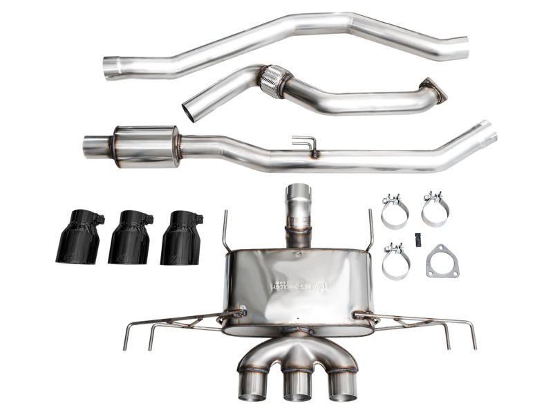 AWE Tuning 2023 Honda Civic Type R FL5 Touring Edition Exhaust w/ Triple Diamond Black Tips - Image 30
