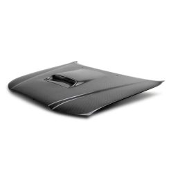 Alternative view of Seibon 05-11 Toyota Tacoma TR-Style Carbon Fiber Hood
