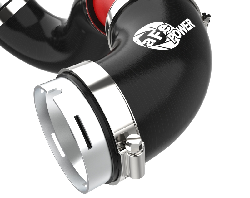 aFe BladeRunner 22-23 Kia Stinger L4-2.5L (t) Aluminum Hot and Cold Charge Pipe Kit - Red - Image 6
