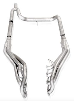 Alternative view of Stainless Works 04-08 Ford F-150 4.6L 4WD 1-5/8in Long Tube Headers w/ Catted Leads (Factory Conn.)