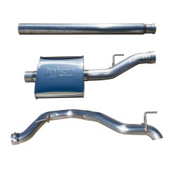 Alternative view of Injen 2020 Jeep Gladiator JT V6-3.6L SES Catback Exhaust System