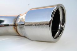 Alternative view of Invidia 08+ WRX Hatch Q300 Single Rolled SS Cat-back Exhaust
