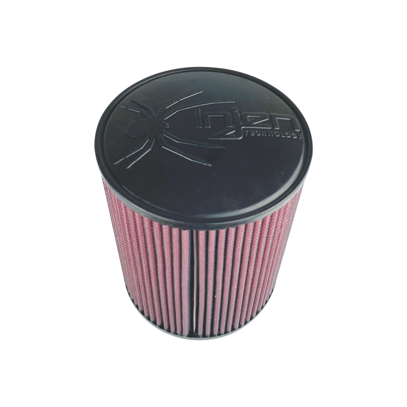 Injen Oiled Air Filter 4.0in Flange ID / 6.0in Base / 6.9in Media Height / 5.0in Top - Image 2