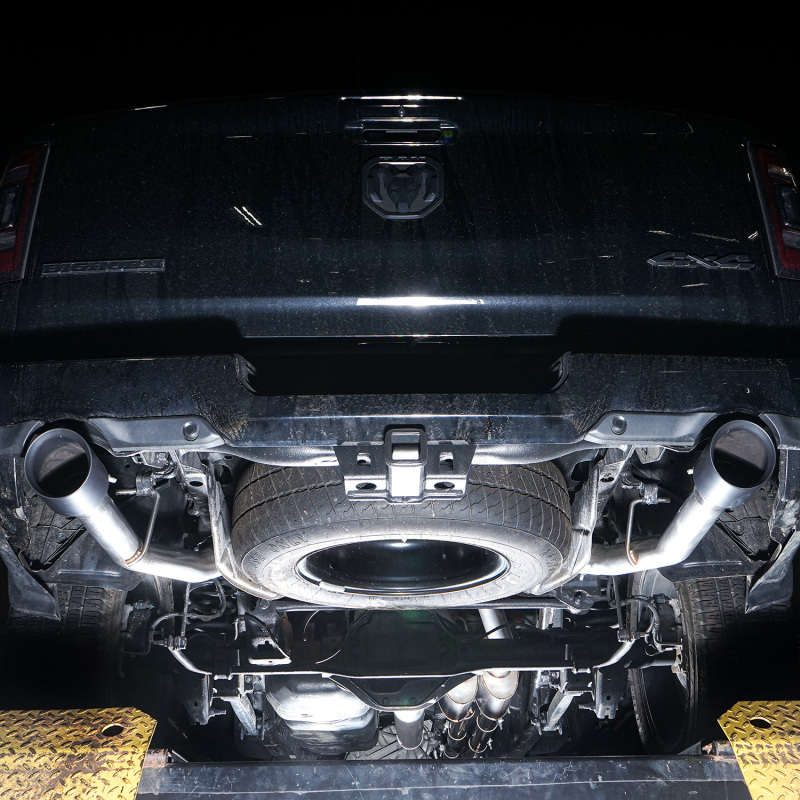 Stainless Works 2019+ Ram Legend Catback With Black Tips - Image 13